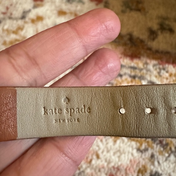 Kate Spade Monterey Mother of Pearl Dial Brown Leather Band Ladies Watch KSW1050 - Picture 6 of 8